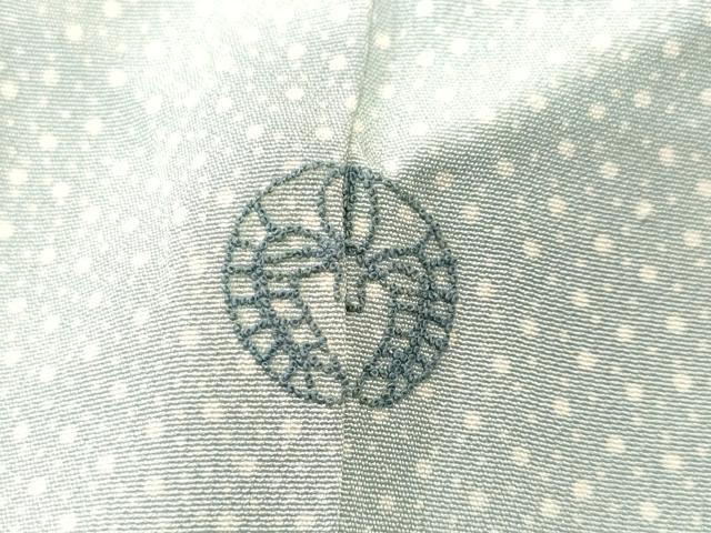 平和屋着物■上質な小紋　大小霰　霞文　暈し染め　正絹　逸品　CABL3294ev