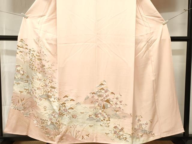 平和屋着物■訪問着　御所解文　暈し染め　正絹　逸品　CABL3301ev