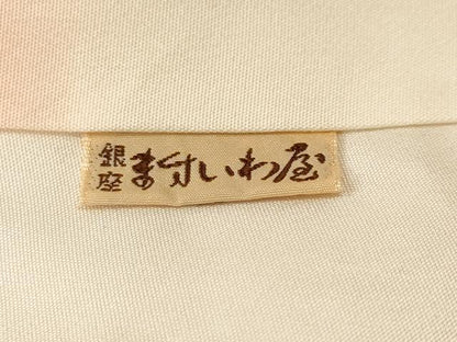 平和屋着物■上質な小紋　絵皿花鳥文　ますいわ屋扱い　正絹　逸品　CABL3318ev