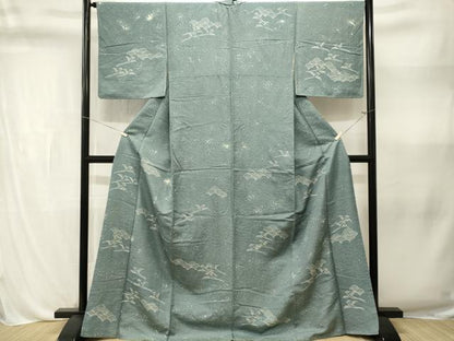 平和屋着物■訪問着　青海波飛鳥文　正絹　逸品　CABL3320ev