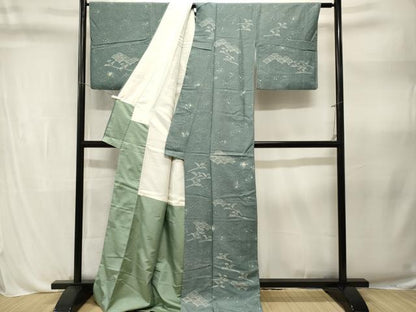 平和屋着物■訪問着　青海波飛鳥文　正絹　逸品　CABL3320ev