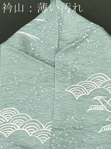平和屋着物■訪問着　青海波飛鳥文　正絹　逸品　CABL3320ev