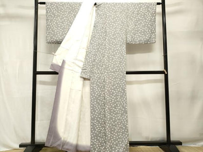 平和屋着物■上質な小紋　花尽くし文　正絹　逸品　CABL3326ev