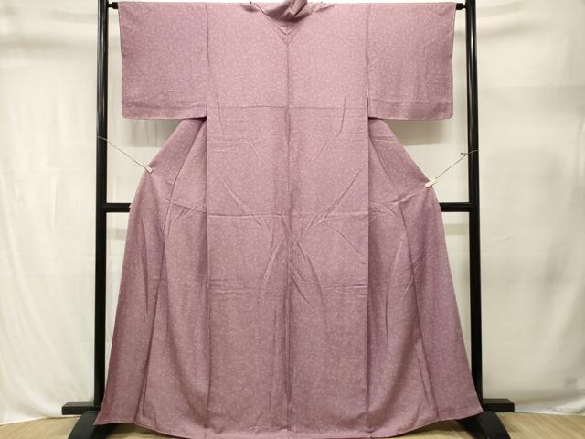 平和屋着物■江戸小紋　葡萄蔦の葉文　正絹　逸品　CABL3328ev