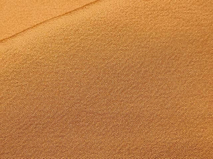 平和屋着物■上質な色無地　籠目地紋　柑子色　正絹　逸品　CABL3334ev
