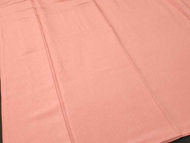 平和屋着物■上質な色無地　桃色　正絹　逸品　CABL3336ev