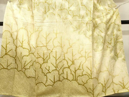 平和屋着物■訪問着　総絞り　樹林文　暈し染め　正絹　逸品　CABL3343ev