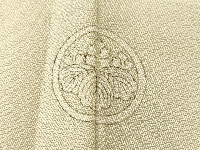 平和屋着物■訪問着　芒花鳥文　暈し染め　金彩　正絹　逸品　CABL3356ev