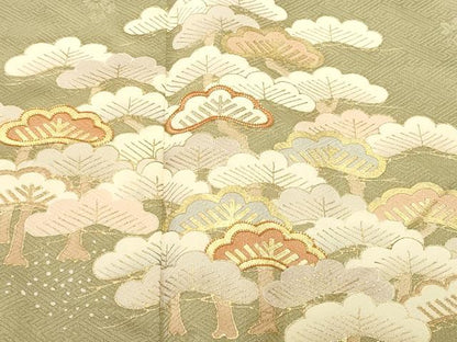 平和屋着物■訪問着　駒刺繍　浜松文　金彩　ますいわ屋扱い　正絹　逸品　CABL3380ev