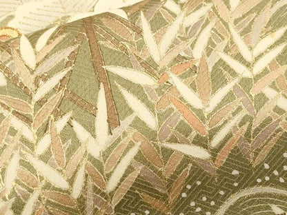 平和屋着物■訪問着　駒刺繍　浜松文　金彩　ますいわ屋扱い　正絹　逸品　CABL3380ev