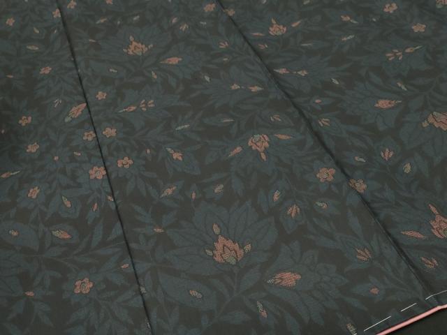 平和屋着物■上質な小紋　風景文　暈し染め　鬼しぼ縮緬　正絹　逸品　CABL3461ev