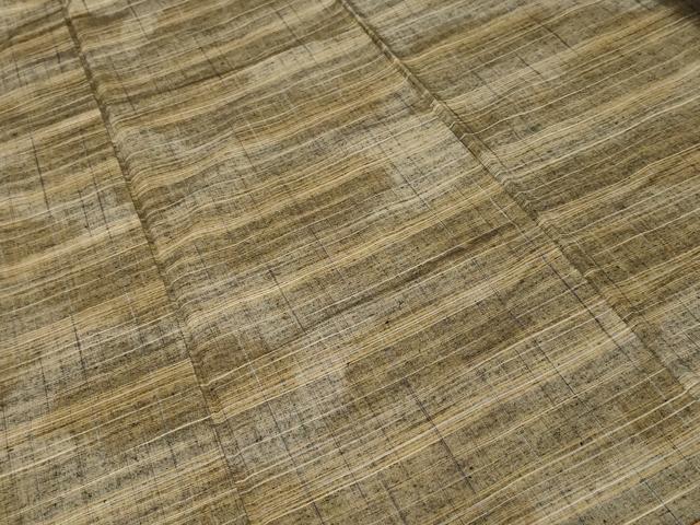 平和屋着物■上質な紬　霞文　正絹　逸品　CABL3466ev