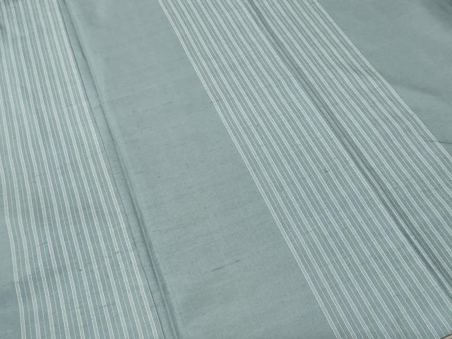 平和屋着物■上質な紬　間道　正絹　逸品　CABL3471ev