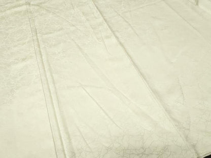 平和屋着物■上質な色無地　霞地紋　若芽色　鈴乃屋扱い　正絹　逸品　CABL3486ev