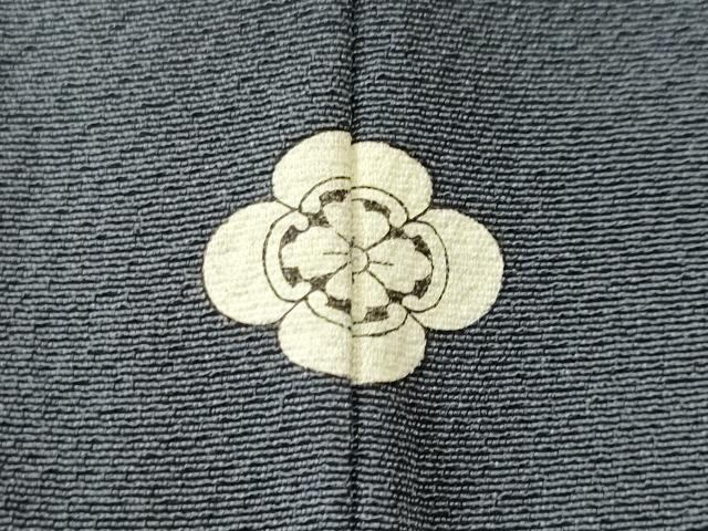 平和屋着物■上質な色無地　群青色　正絹　逸品　CABL3491ev