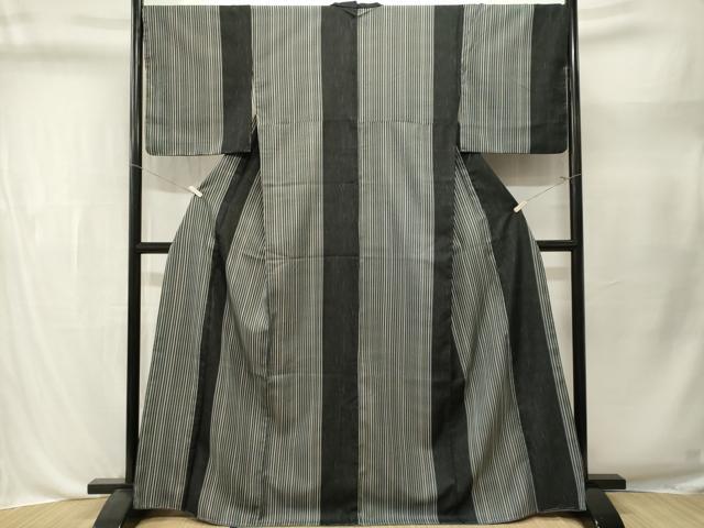 平和屋着物■小紋　間道　洗える着物　CABL3511ev