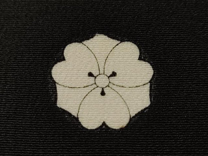 平和屋着物■豪華黒留袖　刺繍　籬飛鶴流水鴛鴦文　暈し染め　金彩　正絹　逸品　CABL3526ev