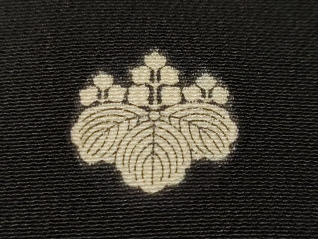 平和屋着物■豪華黒留袖　駒刺繍　鳳凰更紗花文　金彩　正絹　逸品　CABL3550ev