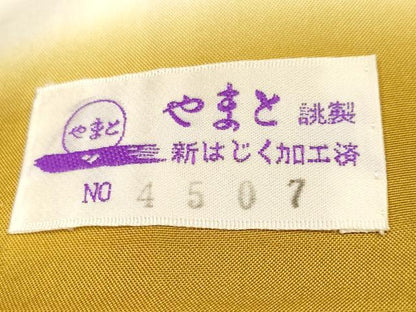 平和屋着物■上質な紬　絣文様　やまと誂製　正絹　逸品　CABL3551ev