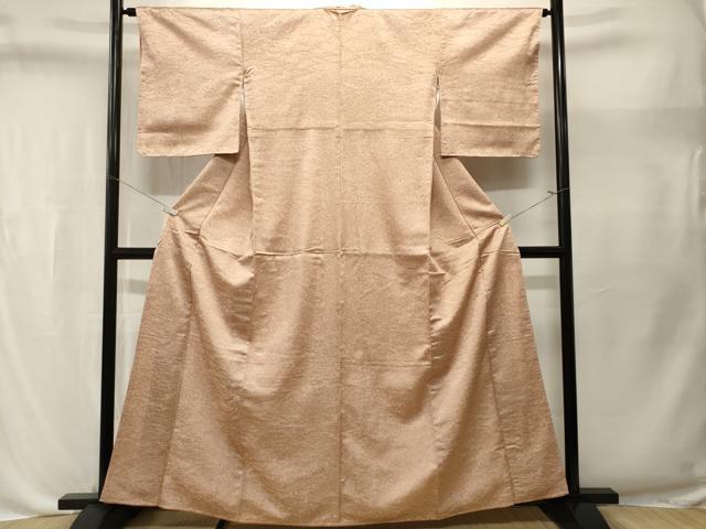 平和屋着物■小紋　霞文　杢目地紋　暈し染め　洗える着物　CABL3571ev