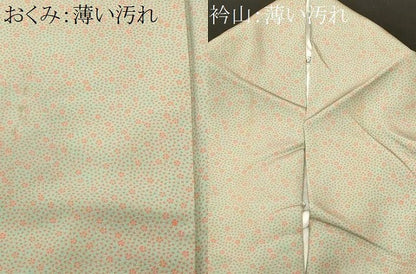 平和屋着物■上質な小紋　小花尽くし　正絹　逸品　CABL3606ev