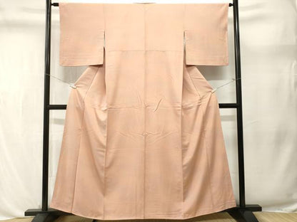 平和屋着物■上質な小紋　霞文　正絹　逸品　CABL3613ev
