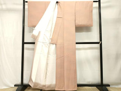 平和屋着物■上質な小紋　霞文　正絹　逸品　CABL3613ev