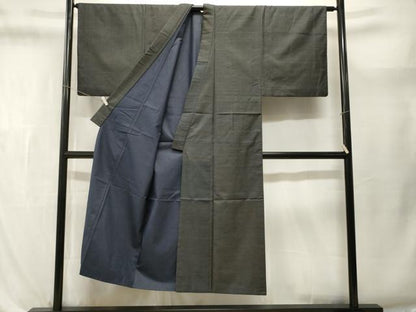 平和屋着物■男性　本場大島紬　80亀甲　総詰め　正絹　逸品　CABL3621ev