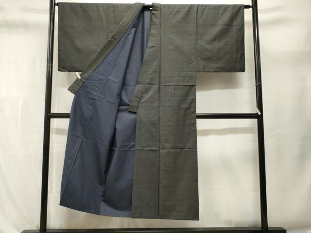 平和屋着物■男性　本場大島紬　80亀甲　総詰め　正絹　逸品　CABL3621ev