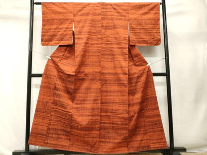 平和屋着物■上質な紬　霞文　正絹　逸品　CABL3648ev