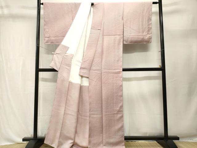 平和屋着物■上質な小紋　流線文　霞文　暈し染め　正絹　逸品　CABL3654ev