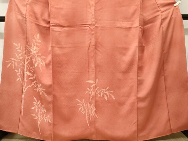 平和屋着物■訪問着　木の実枝葉文　暈し染め　正絹　逸品　CABL3661ev