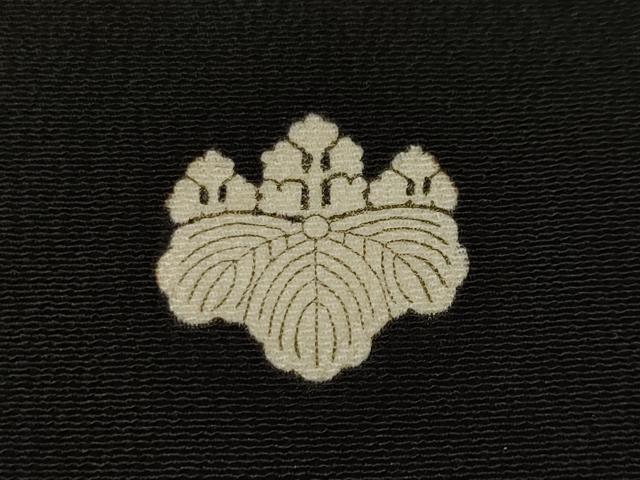 平和屋着物■豪華黒留袖　松竹梅　暈し染め　金彩　正絹　逸品　CABL3662ev