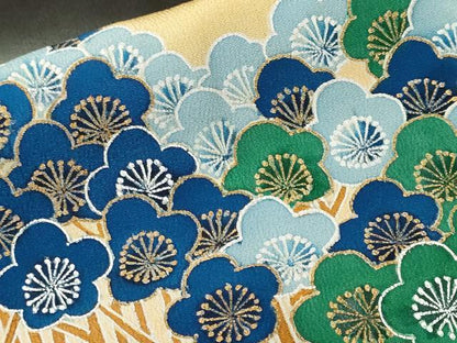 平和屋着物■豪華黒留袖　松竹梅　暈し染め　金彩　正絹　逸品　CABL3662ev