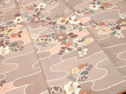 平和屋着物■上質な小紋　辻が花　金彩　正絹　逸品　CABL3677ev
