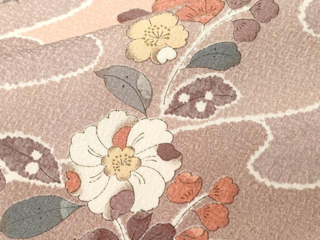 平和屋着物■上質な小紋　辻が花　金彩　正絹　逸品　CABL3677ev