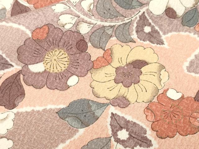 平和屋着物■上質な小紋　辻が花　金彩　正絹　逸品　CABL3677ev