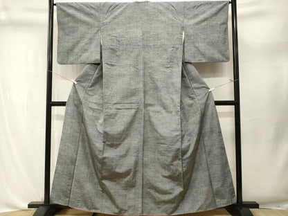 平和屋着物■上質な紬　霞文　正絹　逸品　CABL3683ev