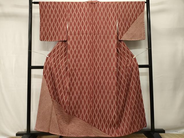 平和屋着物■訪問着　総刺繍　立波文様　正絹　逸品　CABL3689ev
