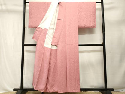 平和屋着物■江戸小紋　葡萄蔦の葉文　正絹　逸品　CABL3707ev