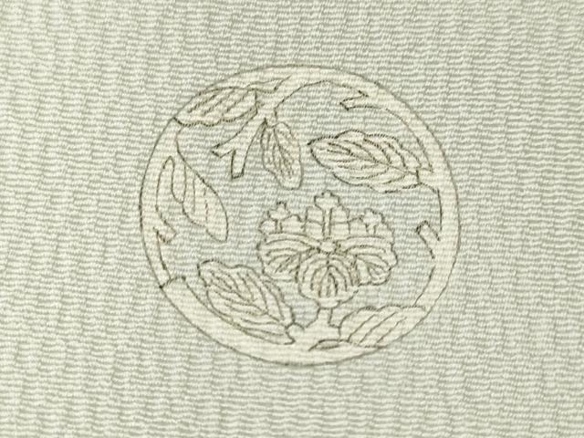 平和屋着物■豪華色留袖　風景地紋　白花色　正絹　逸品　CABL3719ev