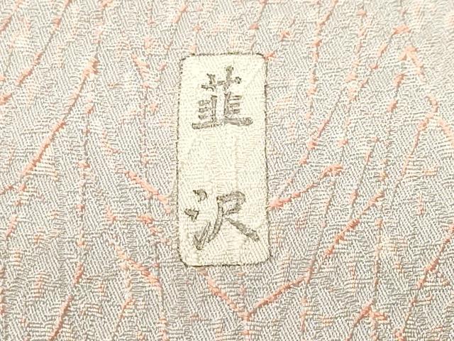 平和屋着物■上質な小紋　作家物　抽象文様　正絹　逸品　CABL3733ev