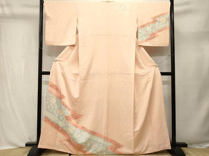 平和屋着物■訪問着　絞り　辻が花　正絹　逸品　CABL3746ev