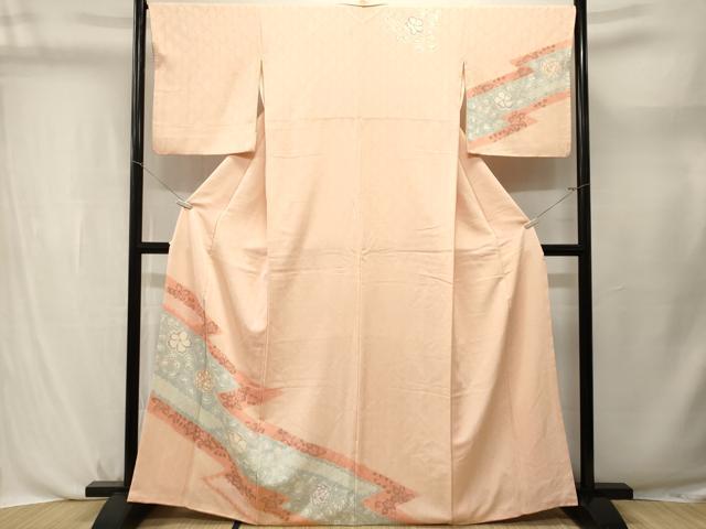 平和屋着物■訪問着　絞り　辻が花　正絹　逸品　CABL3746ev