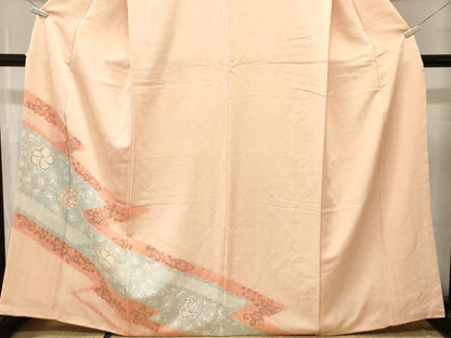 平和屋着物■訪問着　絞り　辻が花　正絹　逸品　CABL3746ev