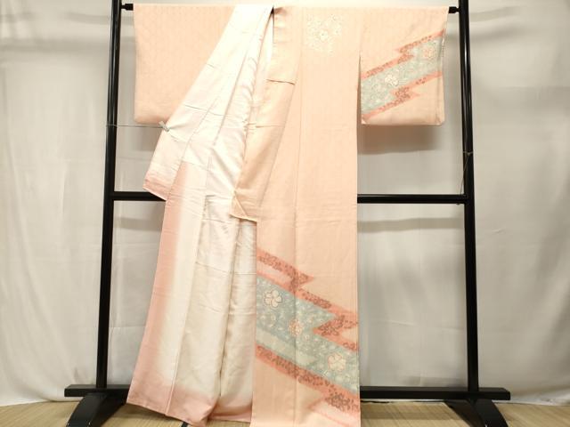 平和屋着物■訪問着　絞り　辻が花　正絹　逸品　CABL3746ev