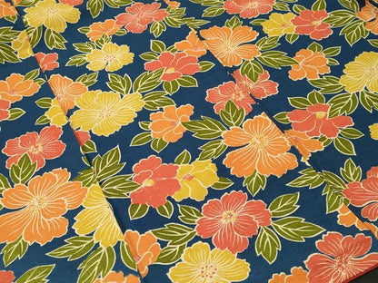 平和屋着物■上質な紬　舞花文　正絹　逸品　CABL3748ev