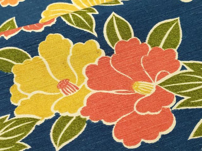 平和屋着物■上質な紬　舞花文　正絹　逸品　CABL3748ev
