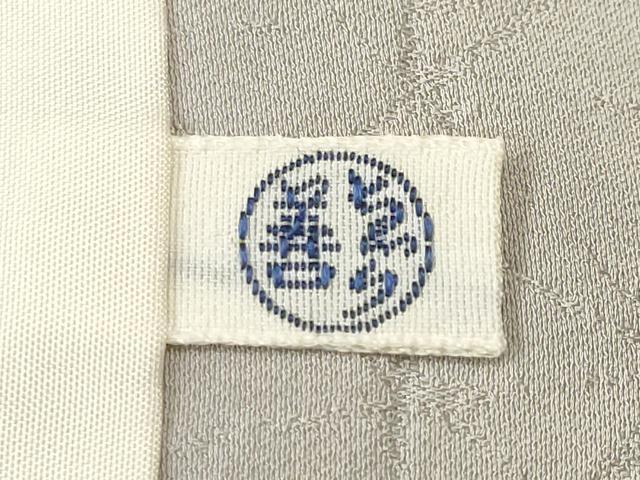 平和屋着物■上質な小紋　ふくれ織　杢目文様　正絹　逸品　CABL3770ev