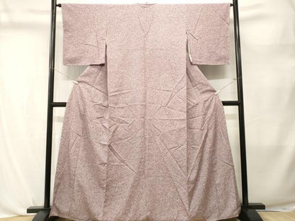 平和屋着物■上質な小紋　花唐草文　正絹　逸品　CABL3772ev